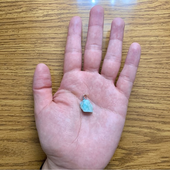 SOLD❗️Natural Amazonite Stone Pendant - Picture 3 of 5